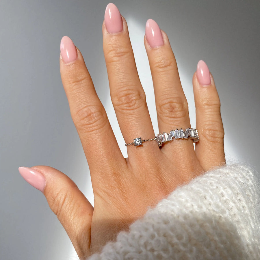 Dainty Round Chain Ring Objkts