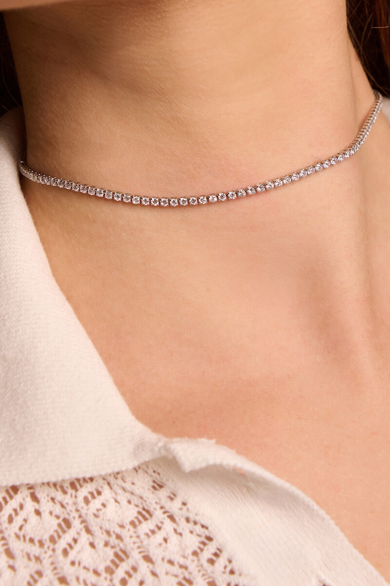 Linea Kristall Choker (2mm) JW