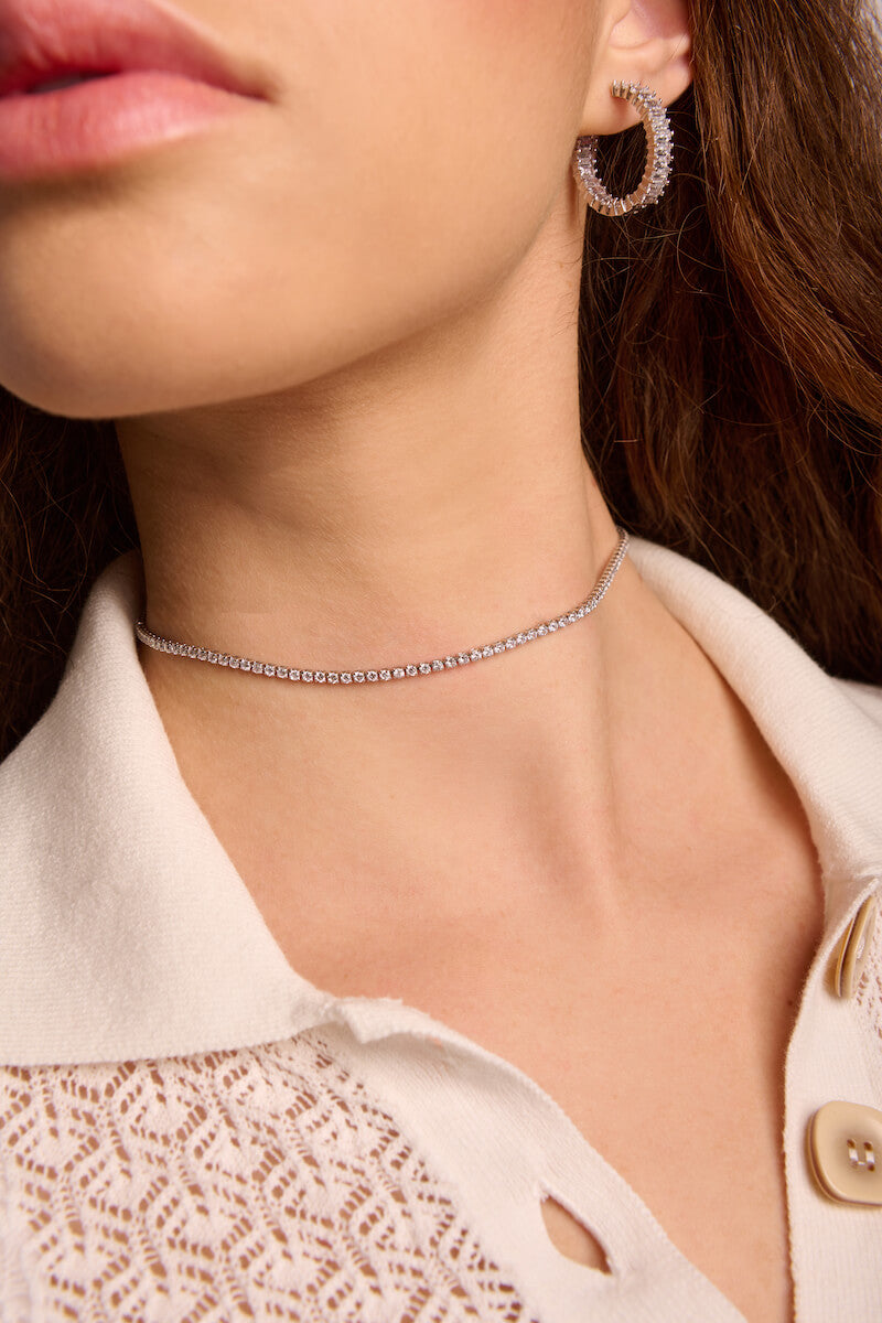 Linea Kristall Choker (2mm) JW