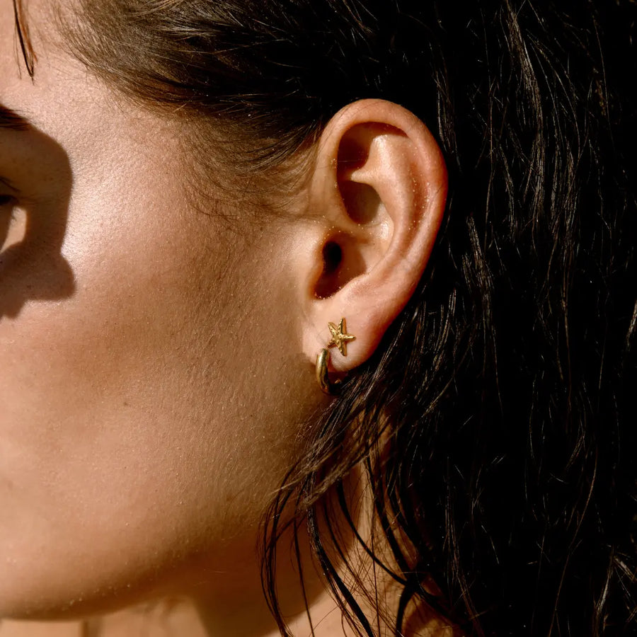 Seestern-Ohrringe Atolea Waterproof Jewelry