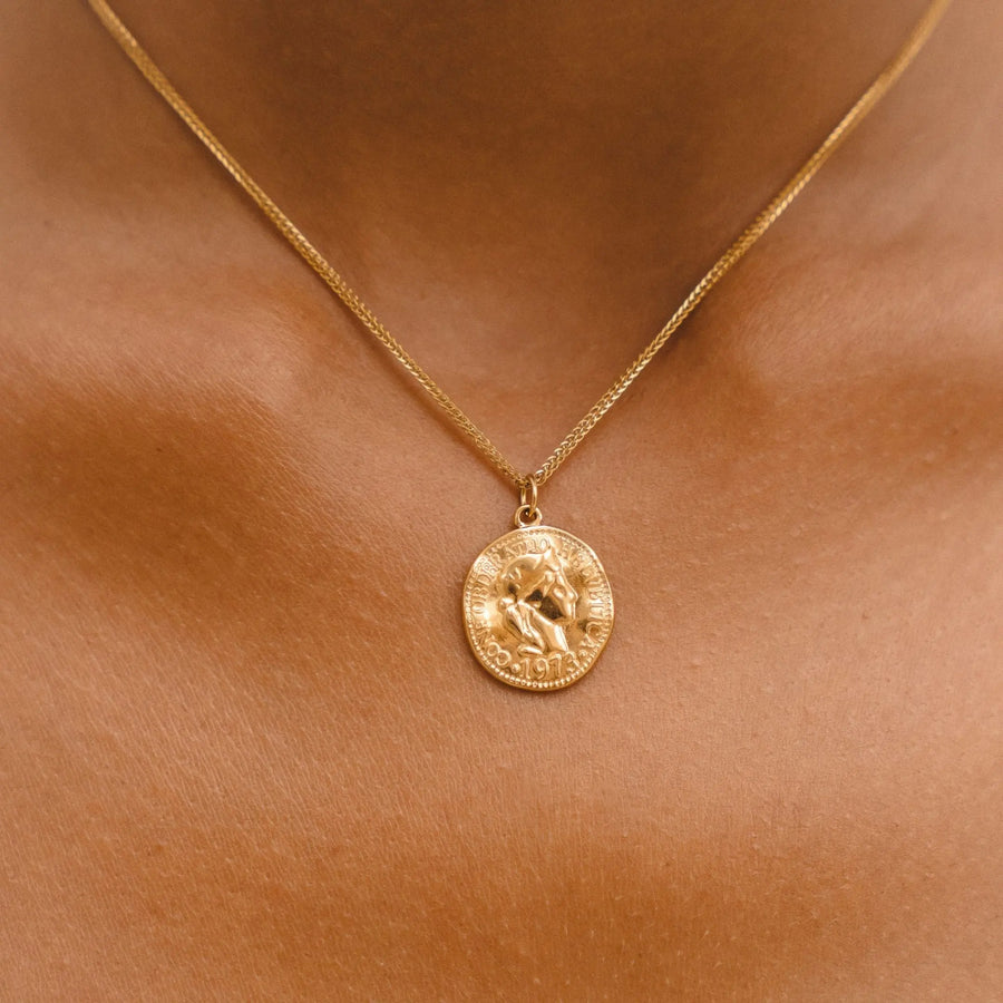 Antike Münz-Halskette Atolea Waterproof Jewelry