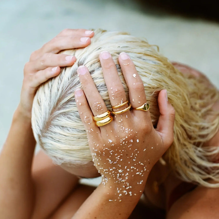 Doppelte Herausforderung Ring Atolea Waterproof Jewelry