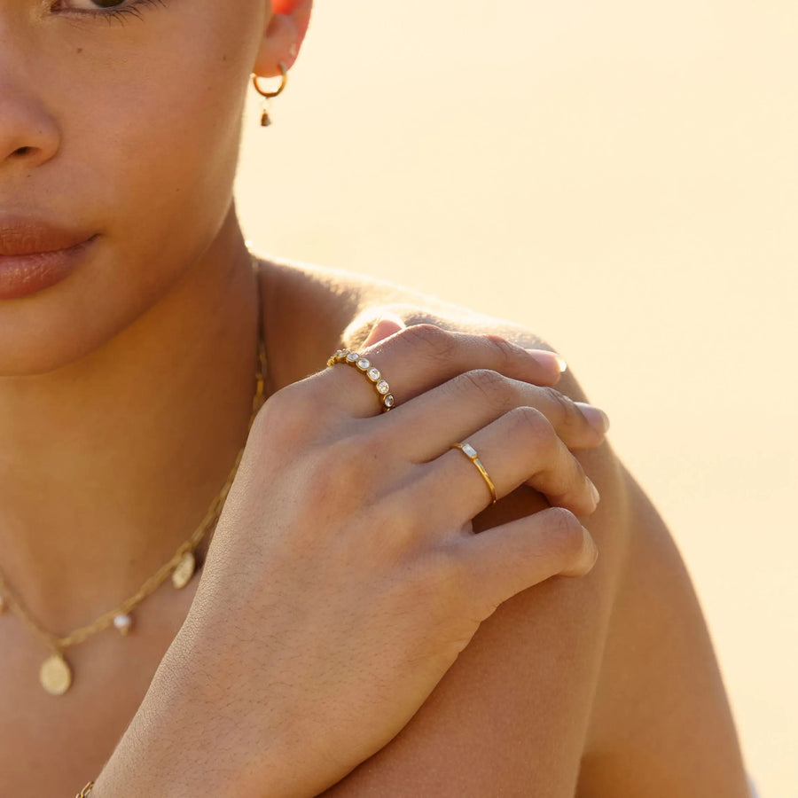 Zarte Diamantfassung Atolea Waterproof Jewelry