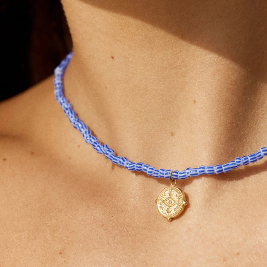 Hera" Griechisches Choker Atolea Waterproof Jewelry