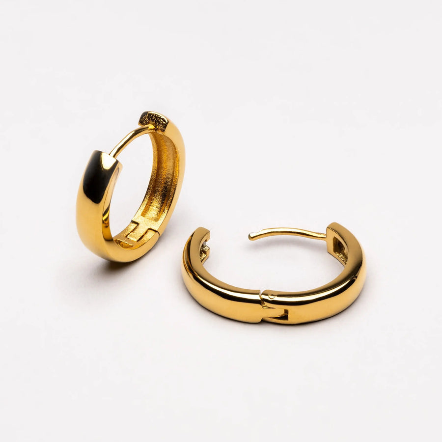 Fette Huggie-Ohrringe Atolea Waterproof Jewelry