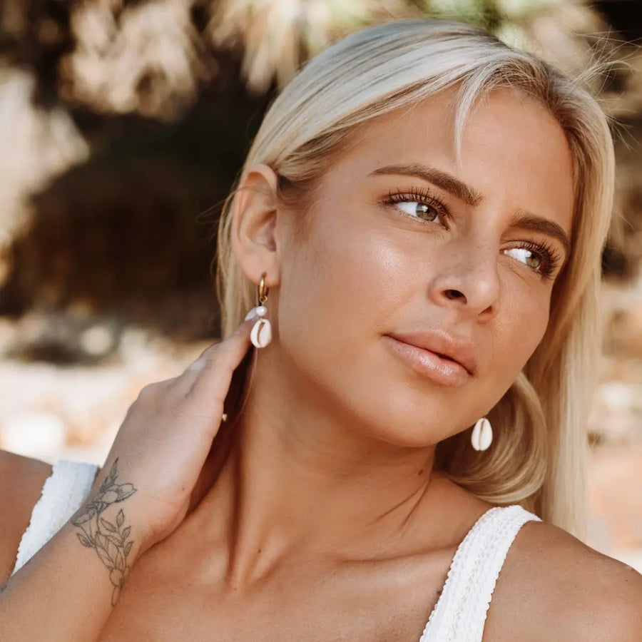 Kaur earrings Atolea Waterproof Jewelry