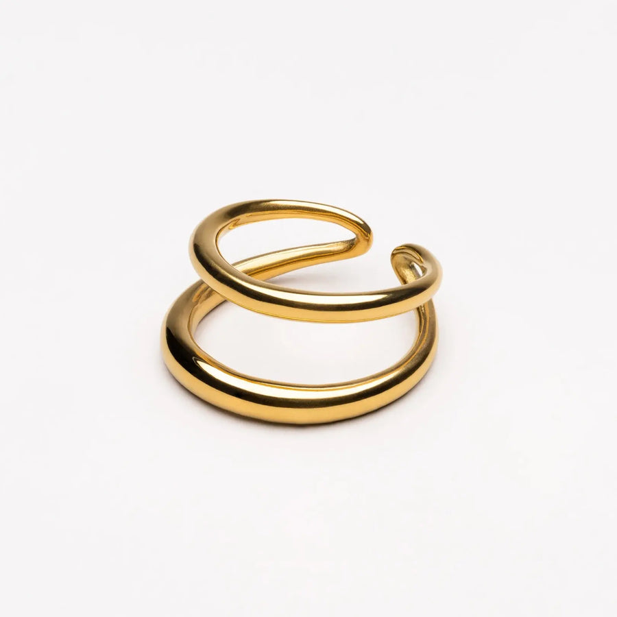 Doppelte Herausforderung Ring Atolea Waterproof Jewelry