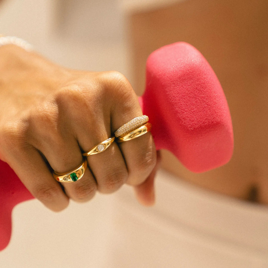Tag und Nacht Ring-Set Atolea Waterproof Jewelry