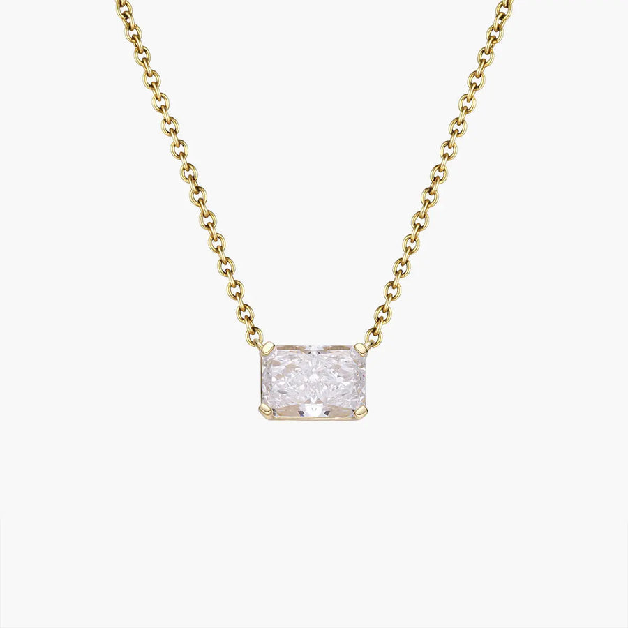 East West Radiant Pendant Necklace JW
