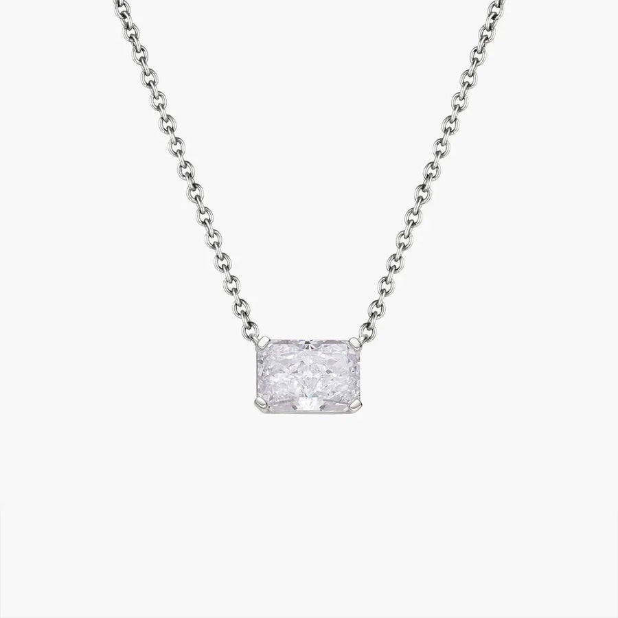 East West Radiant Pendant Necklace JW