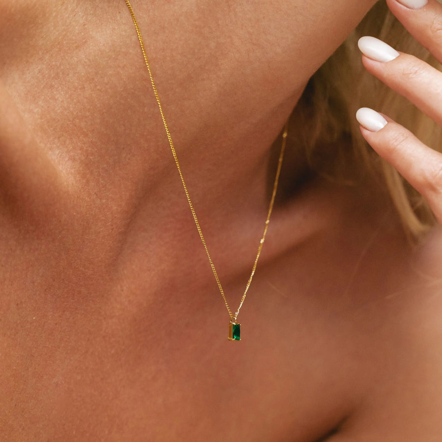 Smaragdkette Atolea Waterproof Jewelry