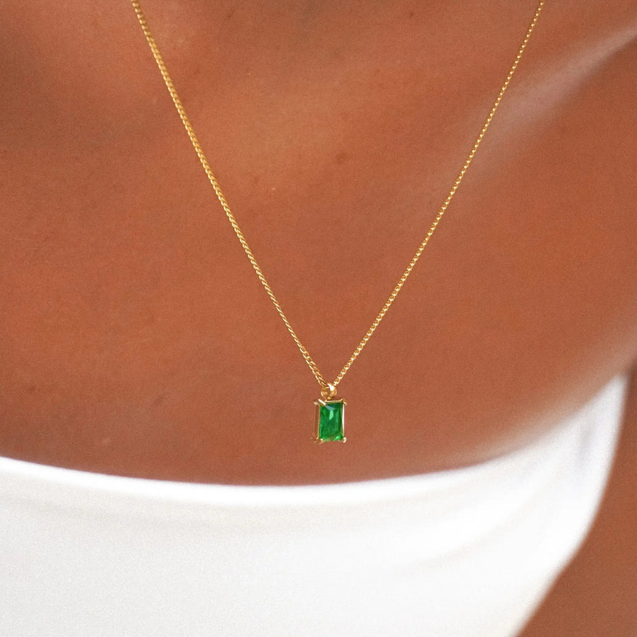 Smaragdkette Atolea Waterproof Jewelry