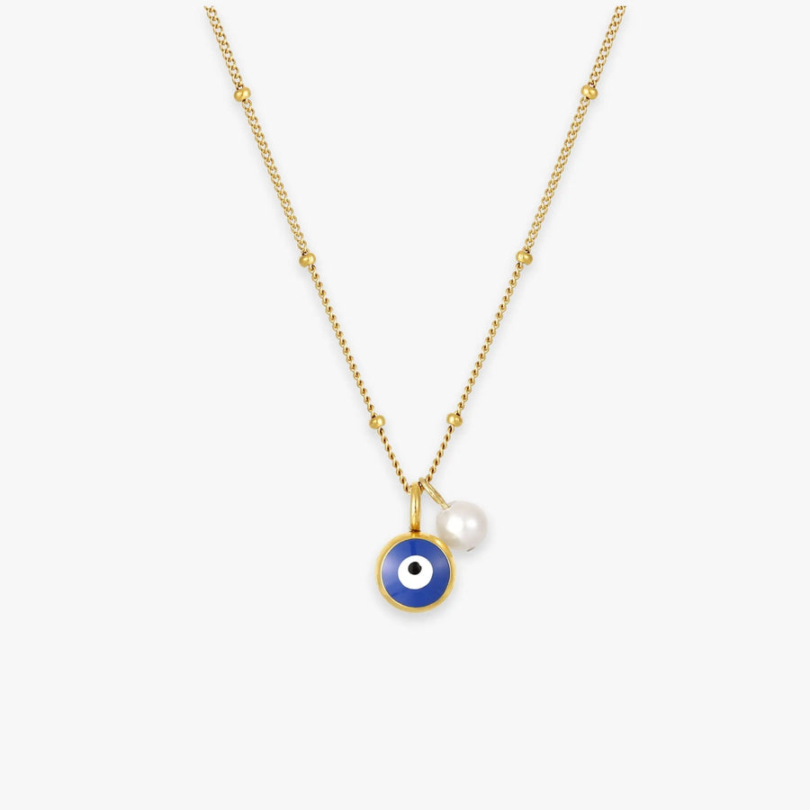 Böse-Auge-Halskette Atolea Waterproof Jewelry