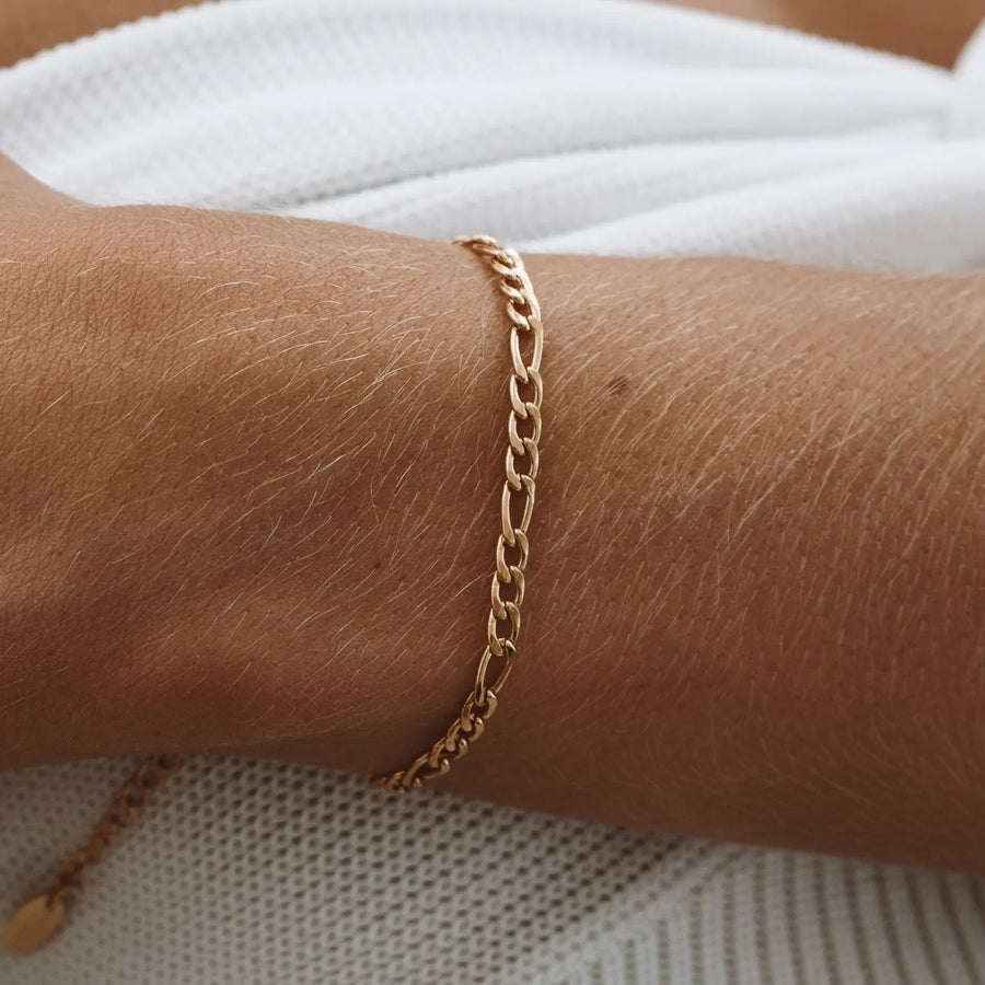 Amalfi" Figaro-Armband Atolea Waterproof Jewelry