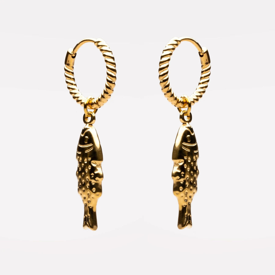 Fisch-Ohrringe Atolea Waterproof Jewelry