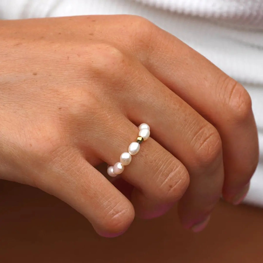 Früher Perlenring Atolea Waterproof Jewelry