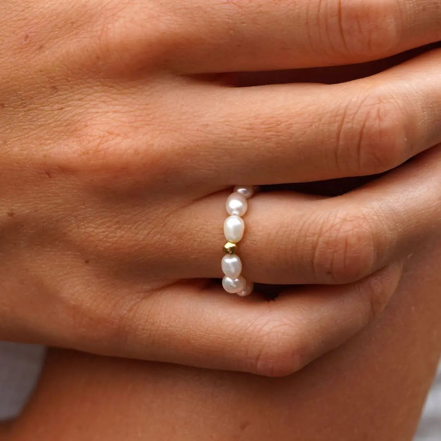 Früher Perlenring Atolea Waterproof Jewelry