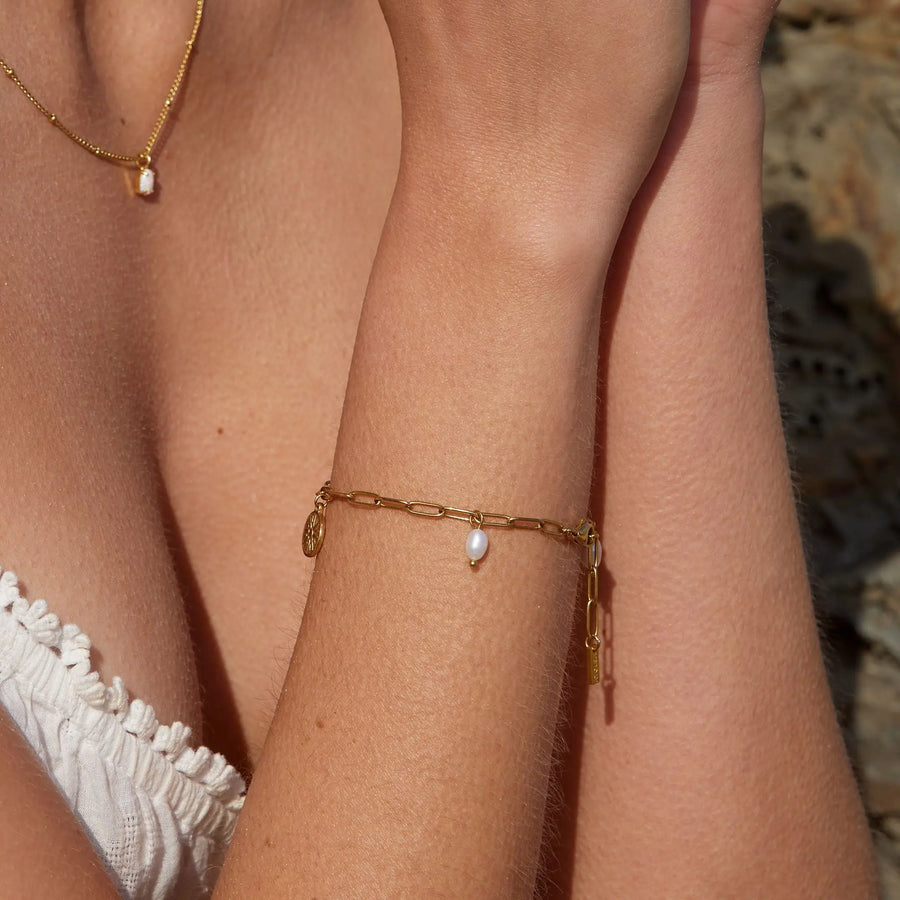 Goldener Sonnenarmband Atolea Waterproof Jewelry