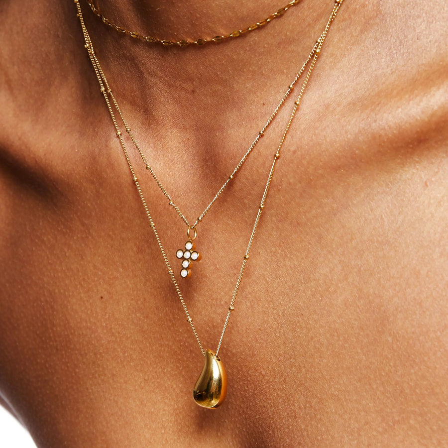 Halskette mit Tropfenanhänger Atolea Waterproof Jewelry