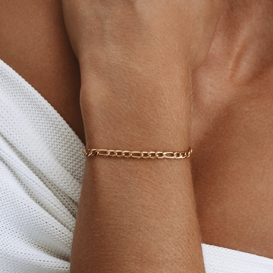 Amalfi" Figaro-Armband Atolea Waterproof Jewelry