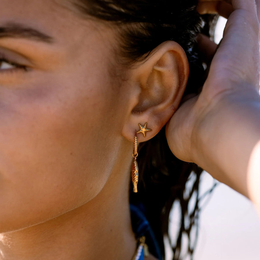Fisch-Ohrringe Atolea Waterproof Jewelry
