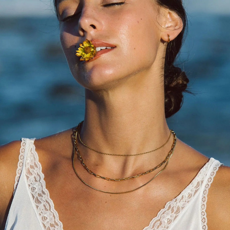 Saona" Schichtkette Atolea Waterproof Jewelry