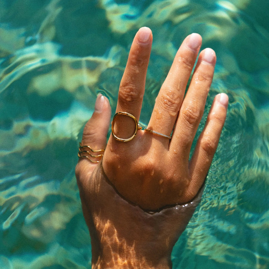 Bahïa ovaler Ring Atolea Waterproof Jewelry