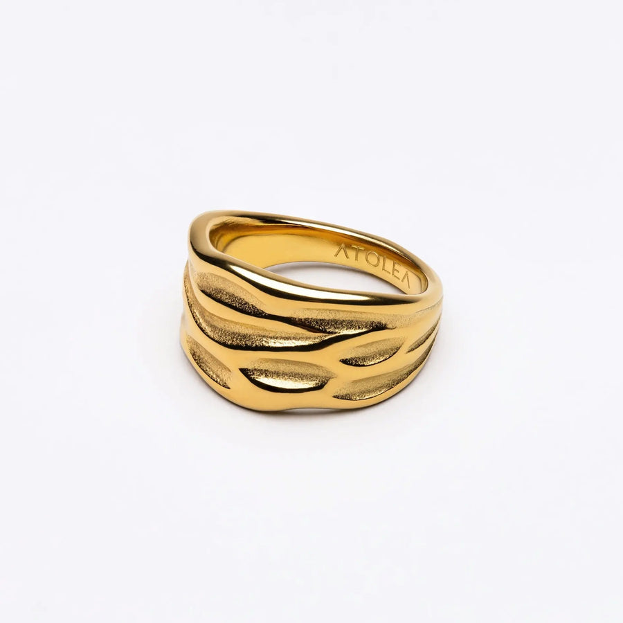 Gaia" Statement-Ring Atolea Waterproof Jewelry