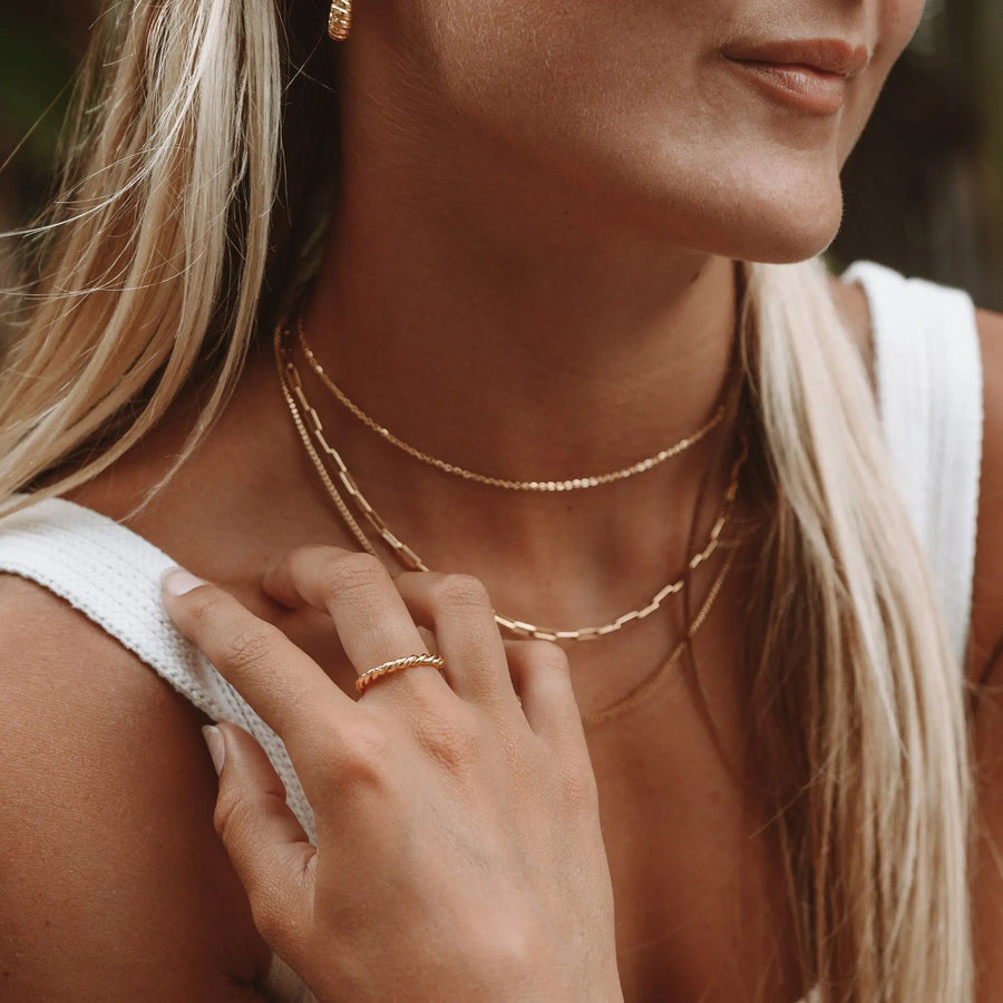 Geschlungener Ring Atolea Waterproof Jewelry