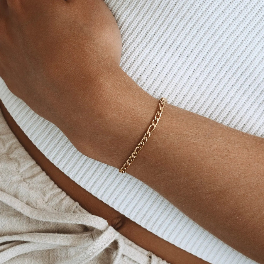 Amalfi" Figaro-Armband Atolea Waterproof Jewelry