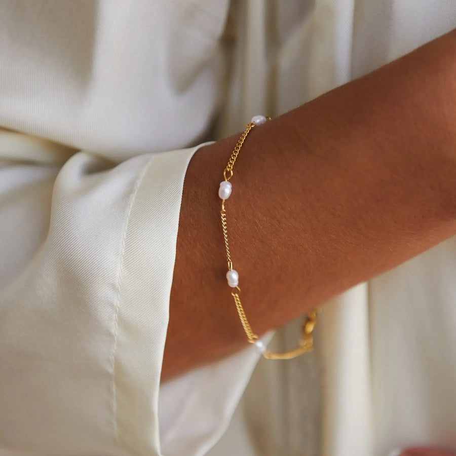 Lovina" Süßwasser-Perlenarmband Atolea Waterproof Jewelry