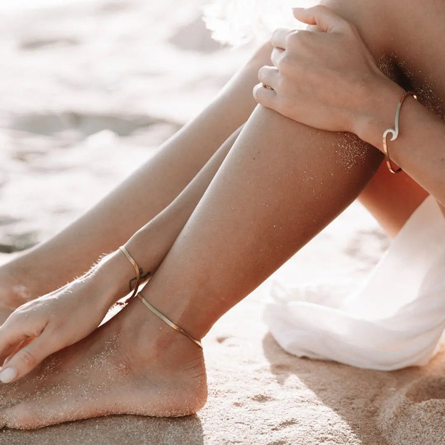 Kauai Fischgräten-Anklet Atolea Waterproof Jewelry