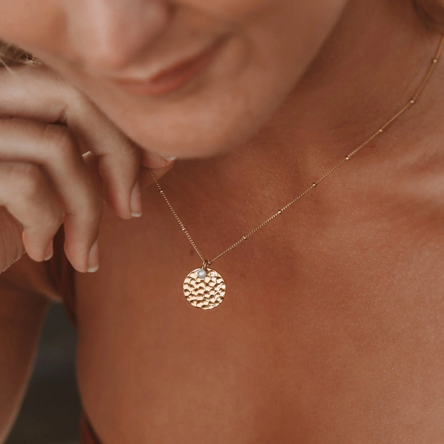 Insel-Medaillon-Halskette Atolea Waterproof Jewelry