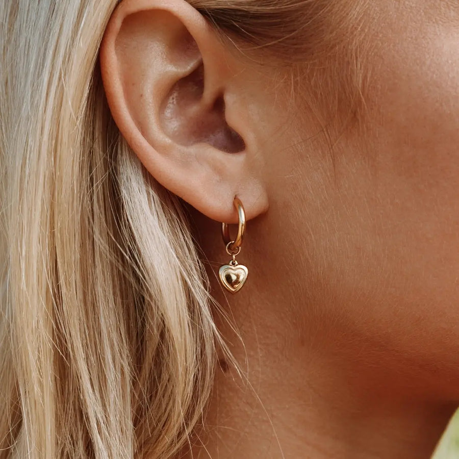 Herz-Ohrringe Atolea Waterproof Jewelry