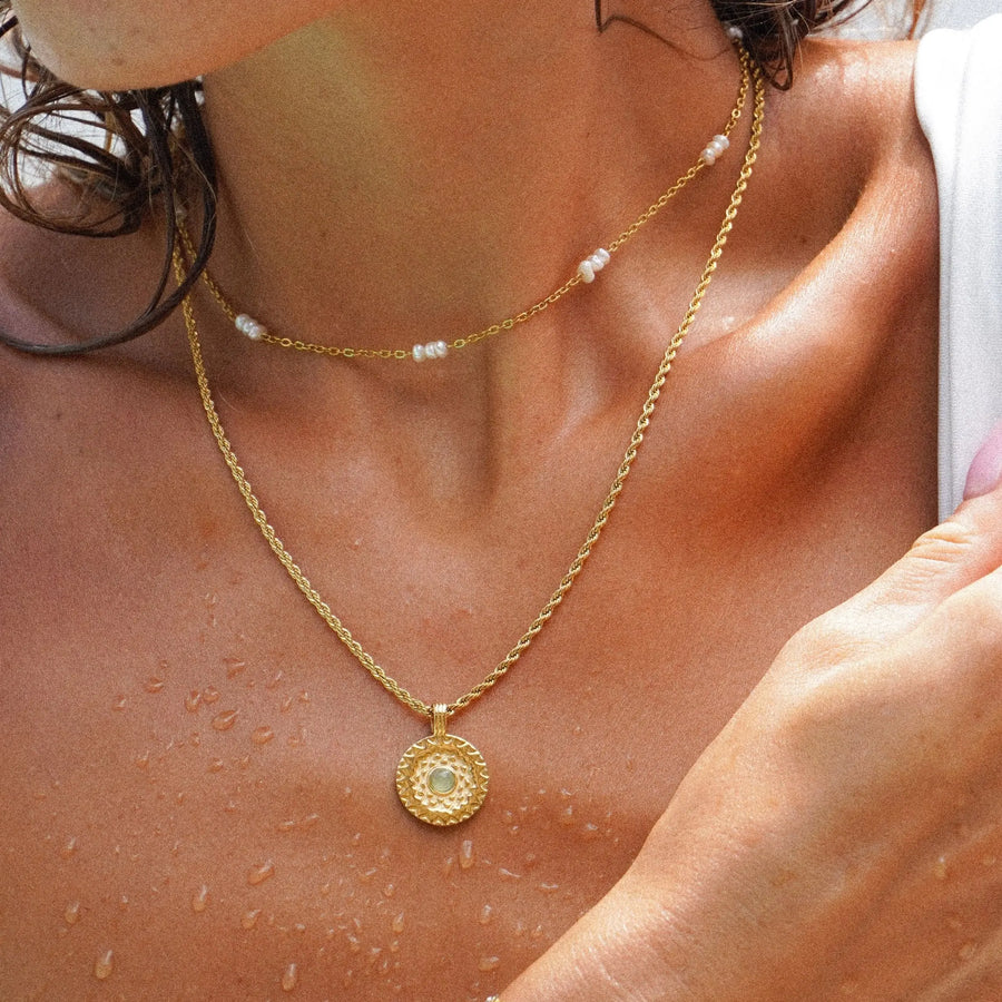 Inka-Sonnenhalskette Atolea Waterproof Jewelry