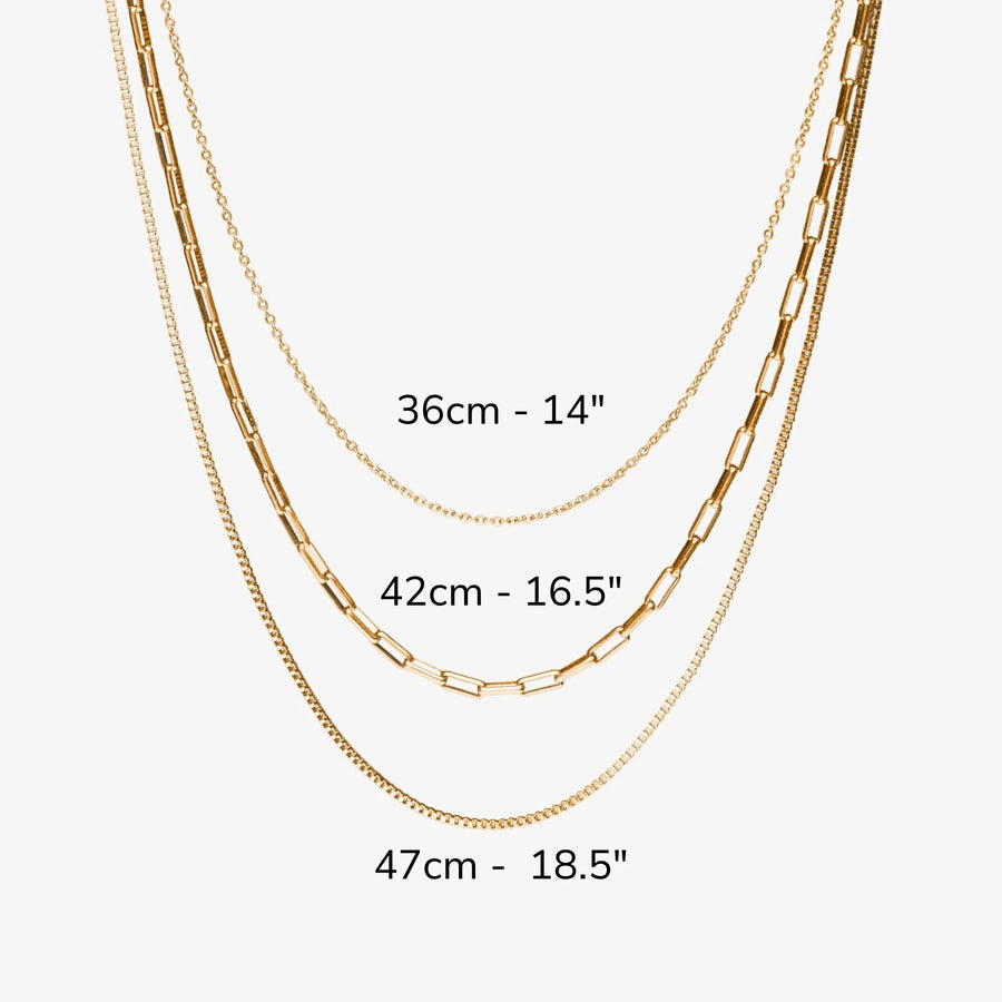 Saona" Schichtkette Atolea Waterproof Jewelry