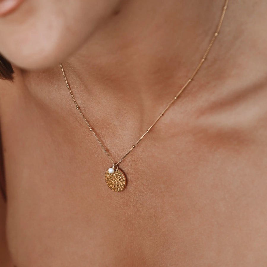Insel-Medaillon-Halskette Atolea Waterproof Jewelry