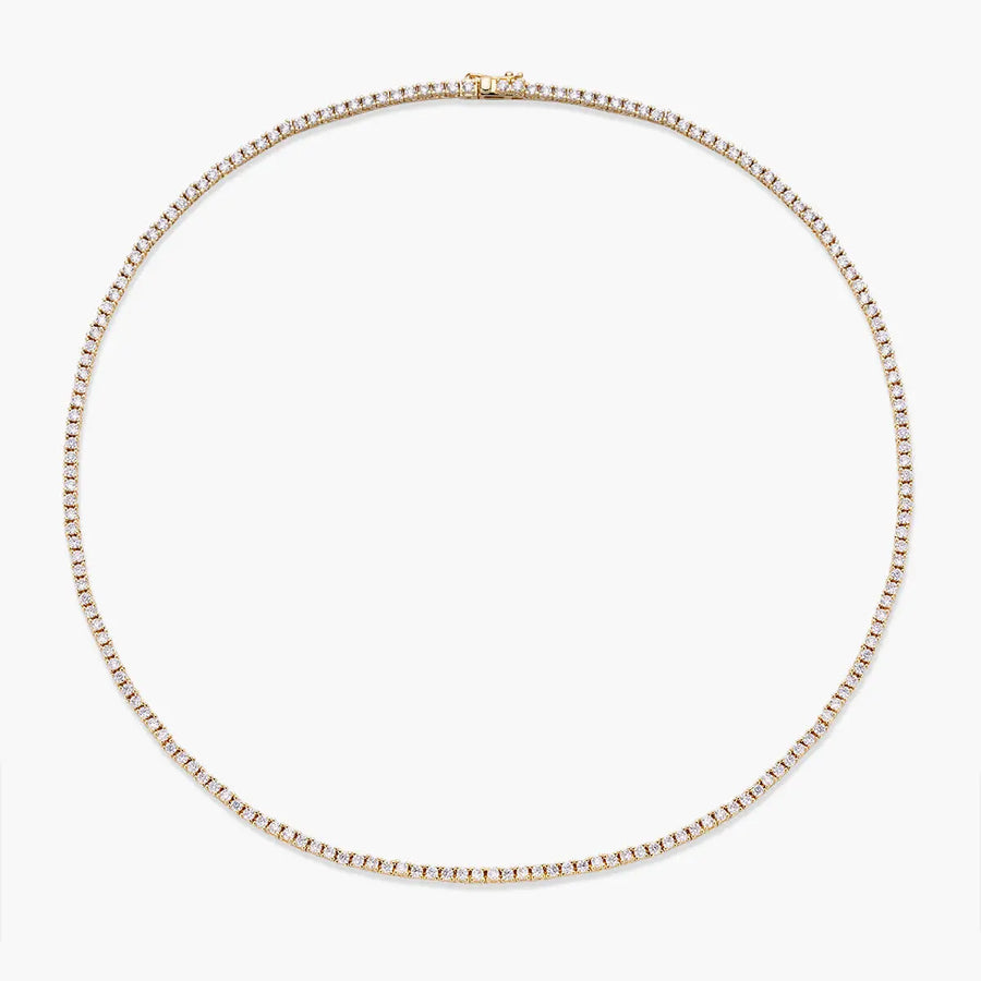Kleine Tennis-Halskette (2mm) JW