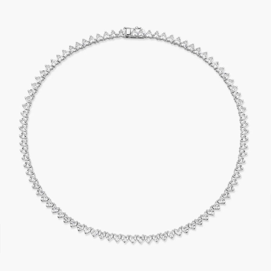 Herz Tennis Halskette JW