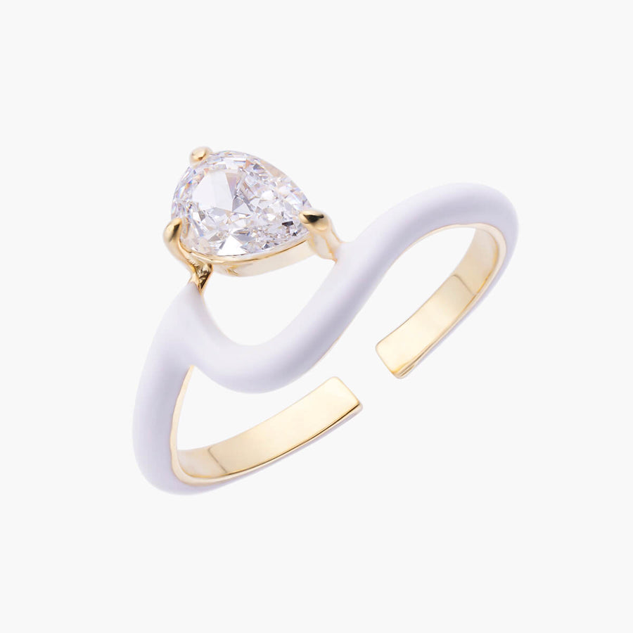 Enamel Perle Ring Objkts