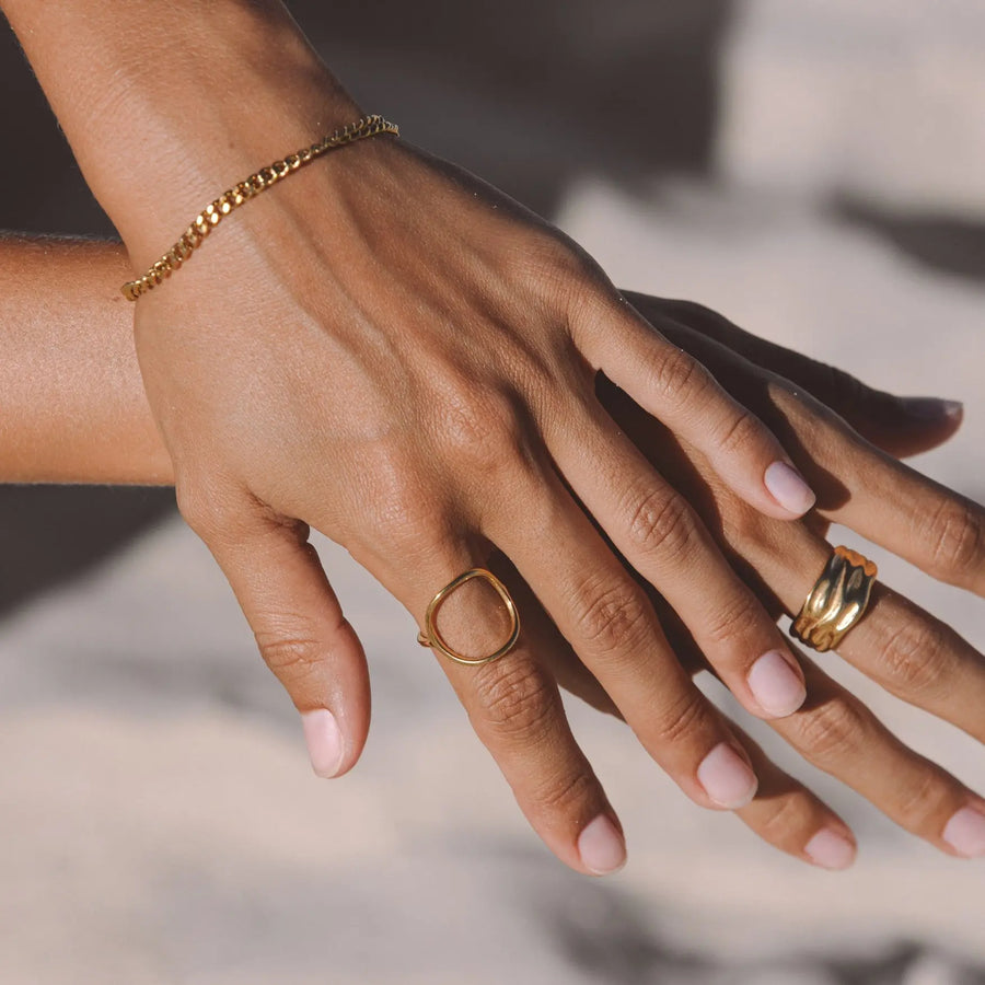Bahïa ovaler Ring Atolea Waterproof Jewelry