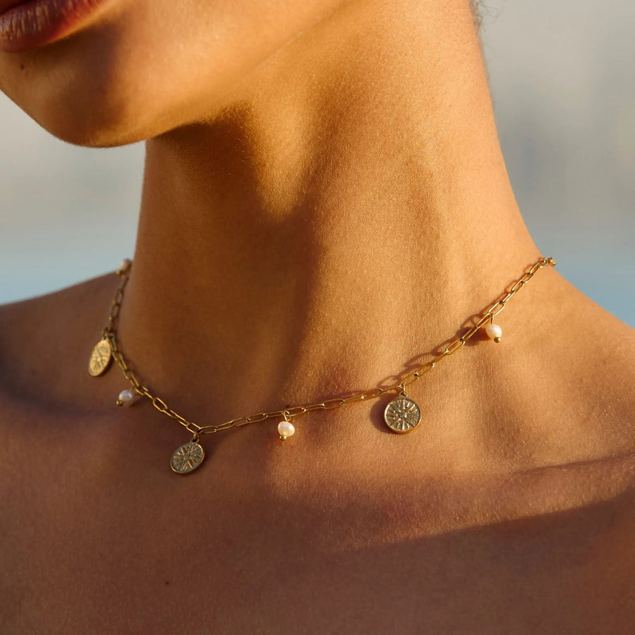 Golden Hour Halskette Atolea Waterproof Jewelry