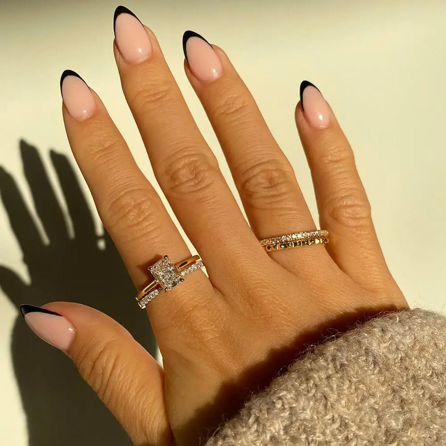 Open Pavé Stacking Ring Objkts