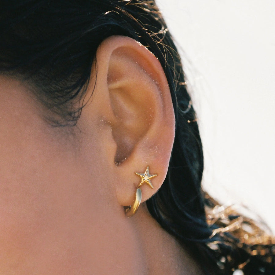 Seestern-Ohrringe Atolea Waterproof Jewelry