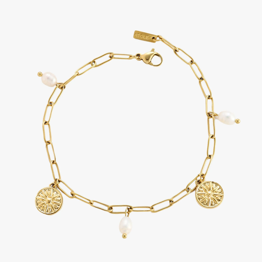 Goldener Sonnenarmband Atolea Waterproof Jewelry