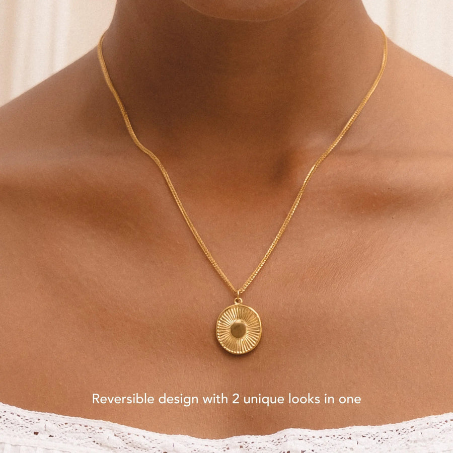 Antike Münz-Halskette Atolea Waterproof Jewelry