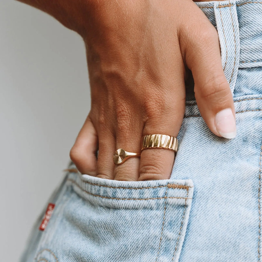 Sonnenzeichen-Ring Atolea Waterproof Jewelry