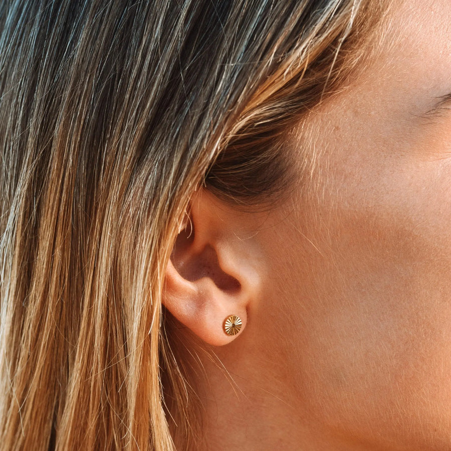 Sonnen-Stud-Ohrringe Atolea Waterproof Jewelry