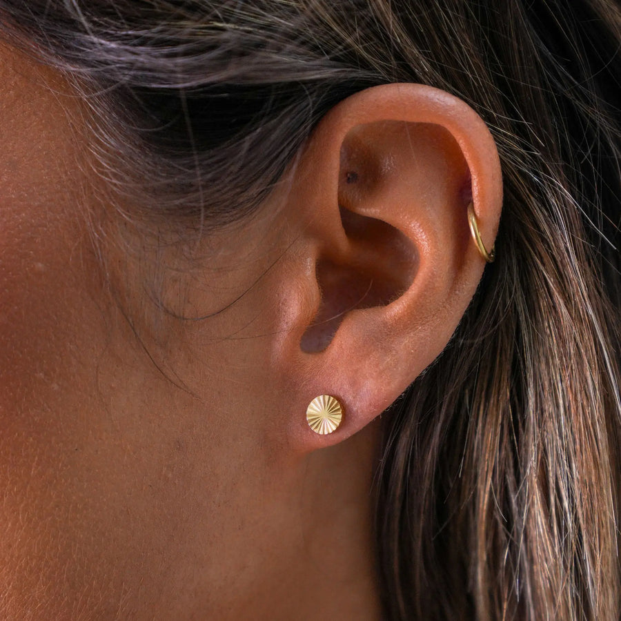 Sonnen-Stud-Ohrringe Atolea Waterproof Jewelry