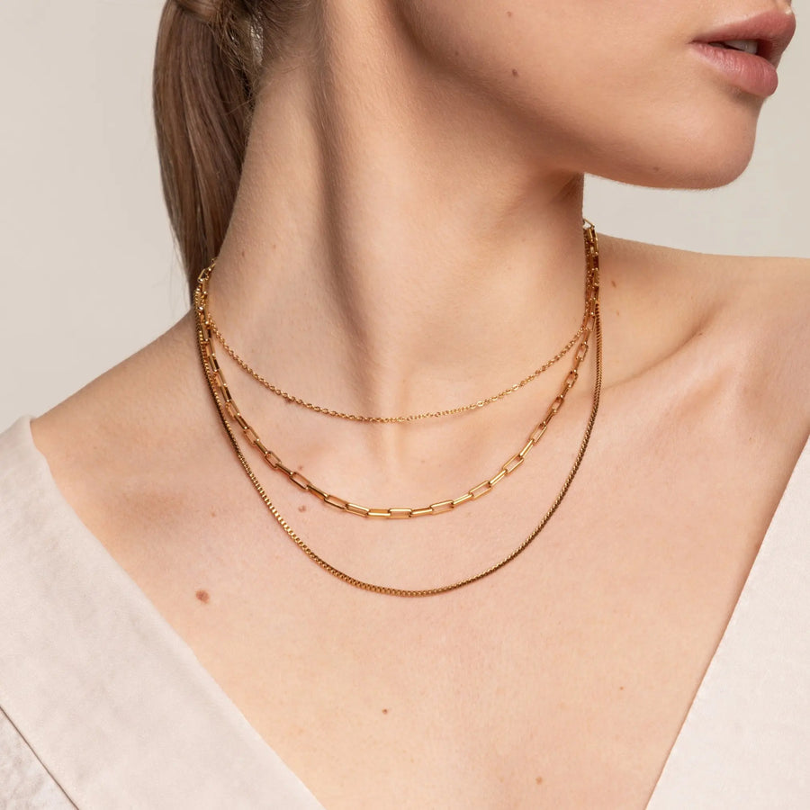 Saona" Schichtkette Atolea Waterproof Jewelry